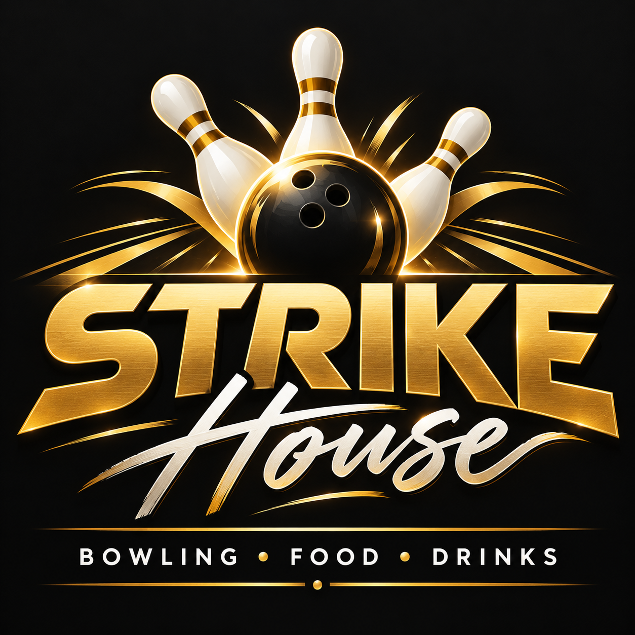 STRIKE HOUSE – Bowling, Food, Drinks